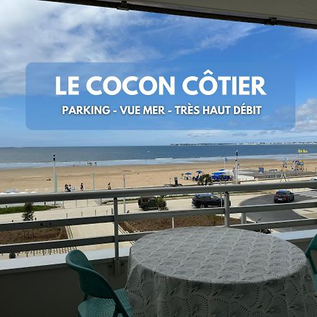 Cocon Cotier - Vue Sur Mer - Parking - Proche De La Thalasso - Terrasse Appartement Pornichet Buitenkant foto